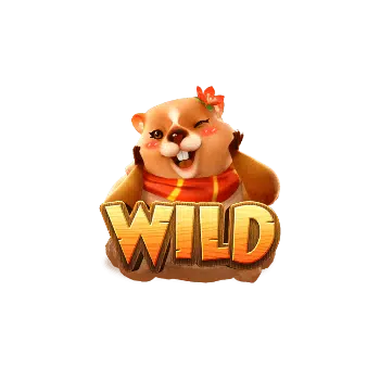 สัญลักษณ์ Wild รูปกระรอกดิน 1