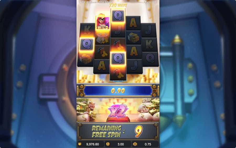 ฟรีสปิน Heist Stakes