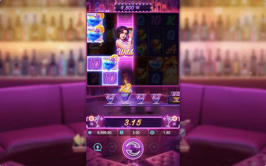 ฟีเจอร์เกม Cocktail Nights
